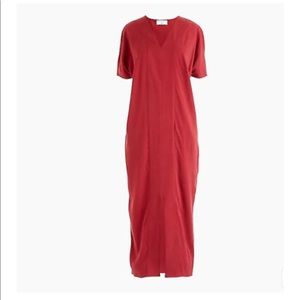 J Crew universal thread cupro maxi